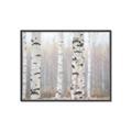 Picture of Birch forest in fog I _GroupedProduct_Rectangle_Landscape_Photography _GroupedProduct_Rectangle_Landscape_Canvas_Framed_