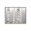 Picture of Birch forest in fog I _GroupedProduct_Rectangle_Landscape_Photography _GroupedProduct_Rectangle_Landscape_Canvas_Framed_