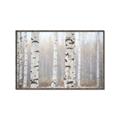 Picture of Birch forest in fog I _GroupedProduct_Rectangle_Landscape_Photography _GroupedProduct_Rectangle_Landscape_Canvas_Framed_