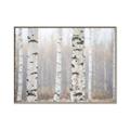 Picture of Birch forest in fog I _GroupedProduct_Rectangle_Landscape_Photography _GroupedProduct_Rectangle_Landscape_Canvas_Framed_
