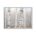 Picture of Birch forest in fog I _GroupedProduct_Rectangle_Landscape_Photography _GroupedProduct_Rectangle_Landscape_Canvas_Framed_