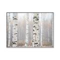 Picture of Birch forest in fog I _GroupedProduct_Rectangle_Landscape_Photography _GroupedProduct_Rectangle_Landscape_Canvas_Framed_