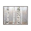 Picture of Birch forest in fog I _GroupedProduct_Rectangle_Landscape_Photography _GroupedProduct_Rectangle_Landscape_Canvas_Framed_