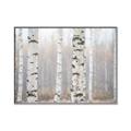 Picture of Birch forest in fog I _GroupedProduct_Rectangle_Landscape_Photography _GroupedProduct_Rectangle_Landscape_Canvas_Framed_