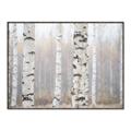 Picture of Birch forest in fog I _GroupedProduct_Rectangle_Landscape_Photography _GroupedProduct_Rectangle_Landscape_Canvas_Framed_