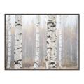 Picture of Birch forest in fog I _GroupedProduct_Rectangle_Landscape_Photography _GroupedProduct_Rectangle_Landscape_Canvas_Framed_