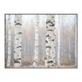 Picture of Birch forest in fog I _GroupedProduct_Rectangle_Landscape_Photography _GroupedProduct_Rectangle_Landscape_Canvas_Framed_