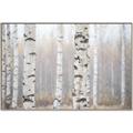 Picture of Birch forest in fog I _GroupedProduct_Rectangle_Landscape_Photography _GroupedProduct_Rectangle_Landscape_Canvas_Framed_