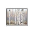 Picture of Birch forest in fog II _GroupedProduct_Rectangle_Landscape_Photography _GroupedProduct_Rectangle_Landscape_Canvas_Framed_