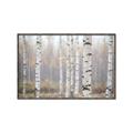 Picture of Birch forest in fog II _GroupedProduct_Rectangle_Landscape_Photography _GroupedProduct_Rectangle_Landscape_Canvas_Framed_