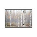 Picture of Birch forest in fog II _GroupedProduct_Rectangle_Landscape_Photography _GroupedProduct_Rectangle_Landscape_Canvas_Framed_