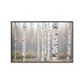 Picture of Birch forest in fog II _GroupedProduct_Rectangle_Landscape_Photography _GroupedProduct_Rectangle_Landscape_Canvas_Framed_