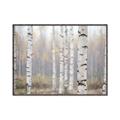 Picture of Birch forest in fog II _GroupedProduct_Rectangle_Landscape_Photography _GroupedProduct_Rectangle_Landscape_Canvas_Framed_