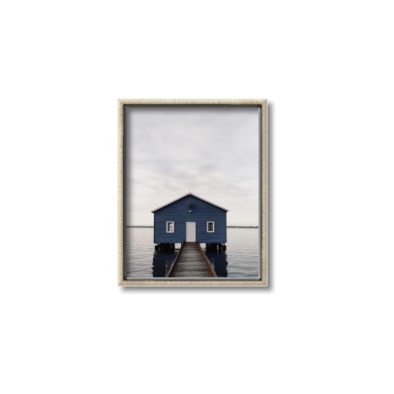 Picture of Boat house swan river _GroupedProduct_Rectangle_Portrait_Photography _GroupedProduct_Rectangle_Portrait_Canvas_Framed_