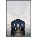 Picture of Boat house swan river _GroupedProduct_Rectangle_Portrait_Photography _GroupedProduct_Rectangle_Portrait_Canvas_Framed_