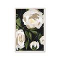 Picture of White Buttercups  _GroupedProduct_Rectangle_Portrait_Framed_Matted_