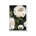 Picture of White Buttercups  _GroupedProduct_Rectangle_Portrait_Framed_Matted_