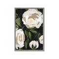 Picture of White Buttercups  _GroupedProduct_Rectangle_Portrait_Framed_Matted_