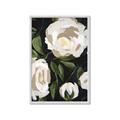 Picture of White Buttercups  _GroupedProduct_Rectangle_Portrait_Framed_Matted_