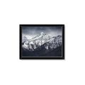 Picture of Snow Mountain with Blue Sky _GroupedProduct_Rectangle_Landscape_Photography _GroupedProduct_Rectangle_Landscape_Framed_Matted_