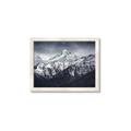 Picture of Snow Mountain with Blue Sky _GroupedProduct_Rectangle_Landscape_Photography _GroupedProduct_Rectangle_Landscape_Framed_Matted_