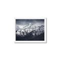 Picture of Snow Mountain with Blue Sky _GroupedProduct_Rectangle_Landscape_Photography _GroupedProduct_Rectangle_Landscape_Framed_Matted_