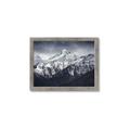 Picture of Snow Mountain with Blue Sky _GroupedProduct_Rectangle_Landscape_Photography _GroupedProduct_Rectangle_Landscape_Framed_Matted_