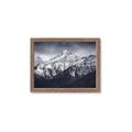 Picture of Snow Mountain with Blue Sky _GroupedProduct_Rectangle_Landscape_Photography _GroupedProduct_Rectangle_Landscape_Framed_Matted_