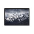 Picture of Snow Mountain with Blue Sky _GroupedProduct_Rectangle_Landscape_Photography _GroupedProduct_Rectangle_Landscape_Framed_Matted_