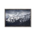 Picture of Snow Mountain with Blue Sky _GroupedProduct_Rectangle_Landscape_Photography _GroupedProduct_Rectangle_Landscape_Framed_Matted_