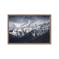Picture of Snow Mountain with Blue Sky _GroupedProduct_Rectangle_Landscape_Photography _GroupedProduct_Rectangle_Landscape_Framed_Matted_