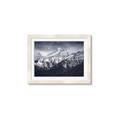 Picture of Snow Mountain with Blue Sky _GroupedProduct_Rectangle_Landscape_Photography _GroupedProduct_Rectangle_Landscape_Framed_Matted_