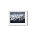 Picture of Snow Mountain with Blue Sky _GroupedProduct_Rectangle_Landscape_Photography _GroupedProduct_Rectangle_Landscape_Framed_Matted_