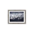 Picture of Snow Mountain with Blue Sky _GroupedProduct_Rectangle_Landscape_Photography _GroupedProduct_Rectangle_Landscape_Framed_Matted_