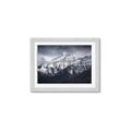 Picture of Snow Mountain with Blue Sky _GroupedProduct_Rectangle_Landscape_Photography _GroupedProduct_Rectangle_Landscape_Framed_Matted_