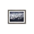Picture of Snow Mountain with Blue Sky _GroupedProduct_Rectangle_Landscape_Photography _GroupedProduct_Rectangle_Landscape_Framed_Matted_