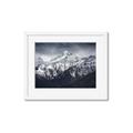 Picture of Snow Mountain with Blue Sky _GroupedProduct_Rectangle_Landscape_Photography _GroupedProduct_Rectangle_Landscape_Framed_Matted_