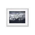 Picture of Snow Mountain with Blue Sky _GroupedProduct_Rectangle_Landscape_Photography _GroupedProduct_Rectangle_Landscape_Framed_Matted_