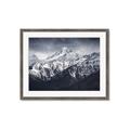 Picture of Snow Mountain with Blue Sky _GroupedProduct_Rectangle_Landscape_Photography _GroupedProduct_Rectangle_Landscape_Framed_Matted_