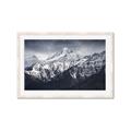 Picture of Snow Mountain with Blue Sky _GroupedProduct_Rectangle_Landscape_Photography _GroupedProduct_Rectangle_Landscape_Framed_Matted_