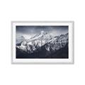 Picture of Snow Mountain with Blue Sky _GroupedProduct_Rectangle_Landscape_Photography _GroupedProduct_Rectangle_Landscape_Framed_Matted_
