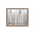 Picture of Birch forest in fog I _GroupedProduct_Rectangle_Landscape_Photography _GroupedProduct_Rectangle_Landscape_Framed_Matted_