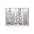 Picture of Birch forest in fog I _GroupedProduct_Rectangle_Landscape_Photography _GroupedProduct_Rectangle_Landscape_Framed_Matted_