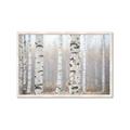 Picture of Birch forest in fog I _GroupedProduct_Rectangle_Landscape_Photography _GroupedProduct_Rectangle_Landscape_Framed_Matted_