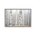 Picture of Birch forest in fog I _GroupedProduct_Rectangle_Landscape_Photography _GroupedProduct_Rectangle_Landscape_Framed_Matted_