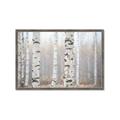 Picture of Birch forest in fog I _GroupedProduct_Rectangle_Landscape_Photography _GroupedProduct_Rectangle_Landscape_Framed_Matted_
