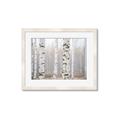 Picture of Birch forest in fog I _GroupedProduct_Rectangle_Landscape_Photography _GroupedProduct_Rectangle_Landscape_Framed_Matted_