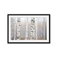 Picture of Birch forest in fog I _GroupedProduct_Rectangle_Landscape_Photography _GroupedProduct_Rectangle_Landscape_Framed_Matted_