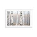Picture of Birch forest in fog I _GroupedProduct_Rectangle_Landscape_Photography _GroupedProduct_Rectangle_Landscape_Framed_Matted_