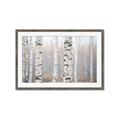 Picture of Birch forest in fog I _GroupedProduct_Rectangle_Landscape_Photography _GroupedProduct_Rectangle_Landscape_Framed_Matted_